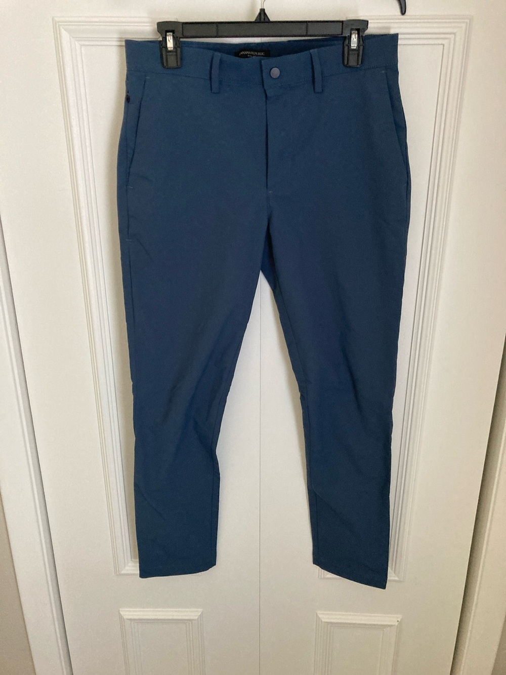 Banana Republic Navy Blue Stretch Chinos